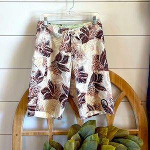 Volcom board shorts. Floral print.